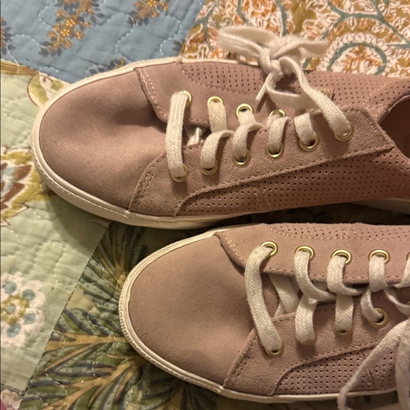 Women’s Keds Blush Pink Lace-Up Sneakers - Picture 4 of 10